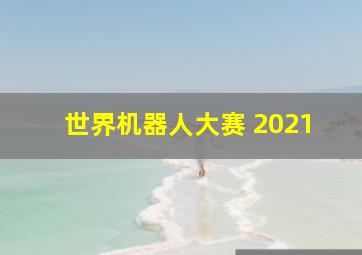 世界机器人大赛 2021